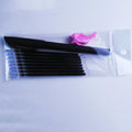 Pack of eight blue 0.5mm pen refill cores with insertion pole and holder for simple series pens.