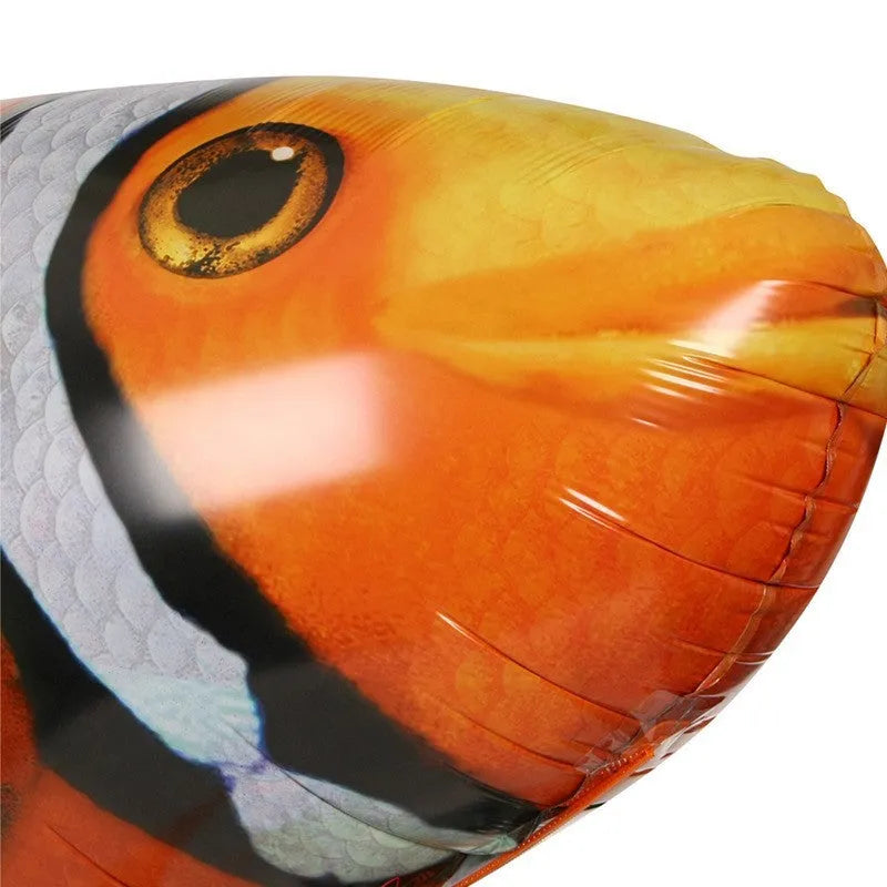 Remote control Shark and Clownfish inflatable flying balloons for indoor play