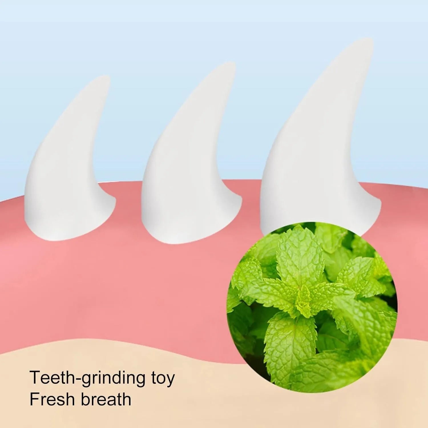 Blue carrot-shaped self-adhesive catnip wall balls for indoor cat teeth cleaning