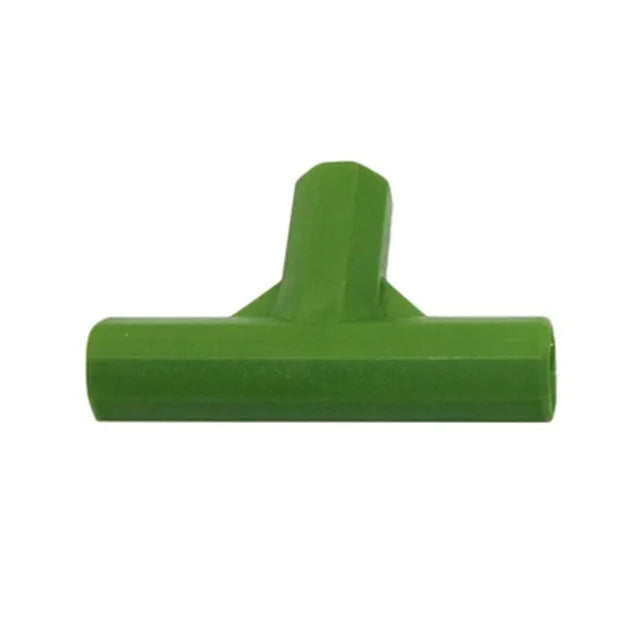 PP plastic 3-way and 4-way connector joints for 11mm garden plant support stakes.