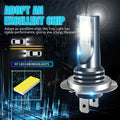 H7 9005 LED car fog lamp with 12 SMD chips and aluminium housing