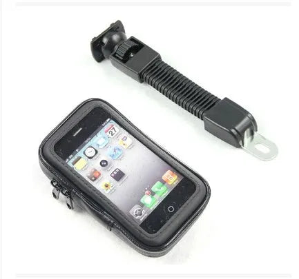 Bicycle phone waterproof holder case with clear touchscreen window for Samsung Galaxy 4.7 5.5 6.3 inch smartphones