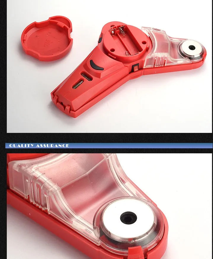 Portable red infrared laser level with three-line projection and punching positioning function