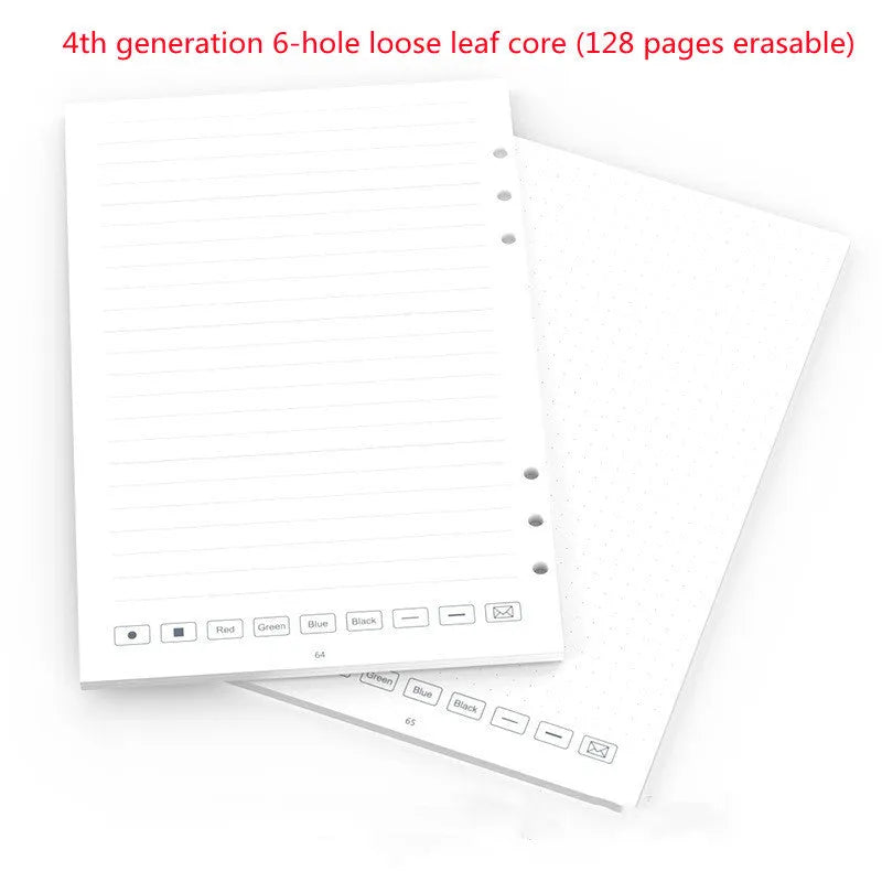 Zodiac Forest loose spiral notebook filling paper core with 64 pages and nine writing refills