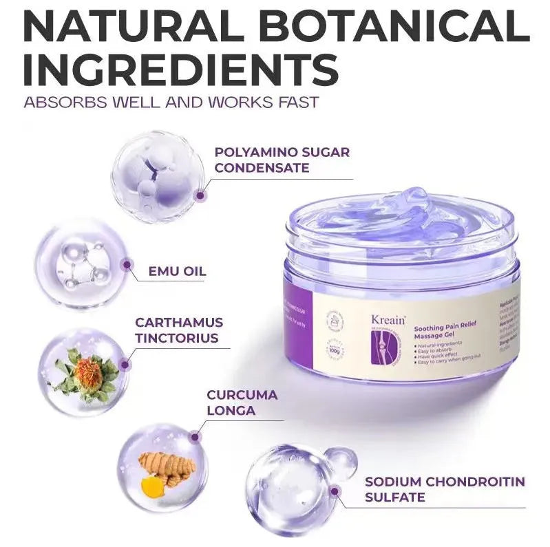 100g Joint Pain Care Gel tub for topical muscle and joint relief