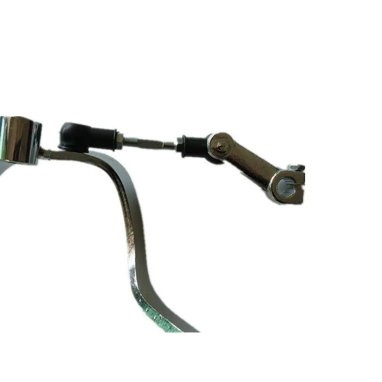 Suzuki GS125 motorcycle gear lever with coarse and fine teeth patterns on 300mm stainless steel shaft
