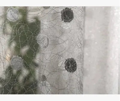 Blackout curtain panel showing hook, Korean hook and ring heading style options for light blocking window treatments