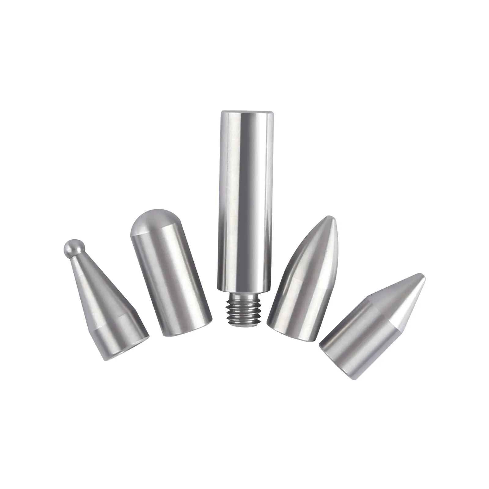 Three-piece alloy steel car dent repair tool set with crowbar and hooks on a workbench.