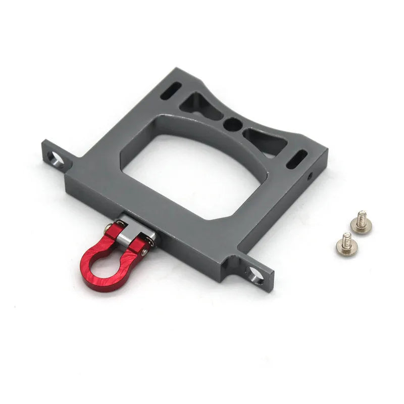 Alloy grey military RC car metal accessories set with black tyres