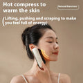 Rechargeable electric scraping plate with USB power, hot compress and vibration massage functions