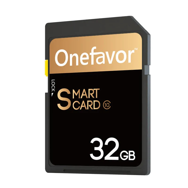 SD to PCMCIA adapter card with stainless steel housing for Mercedes-Benz vehicles, includes 32GB SD card.