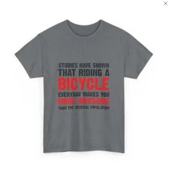 Grey women's short sleeve cotton t-shirt with a printing pattern, laid flat.