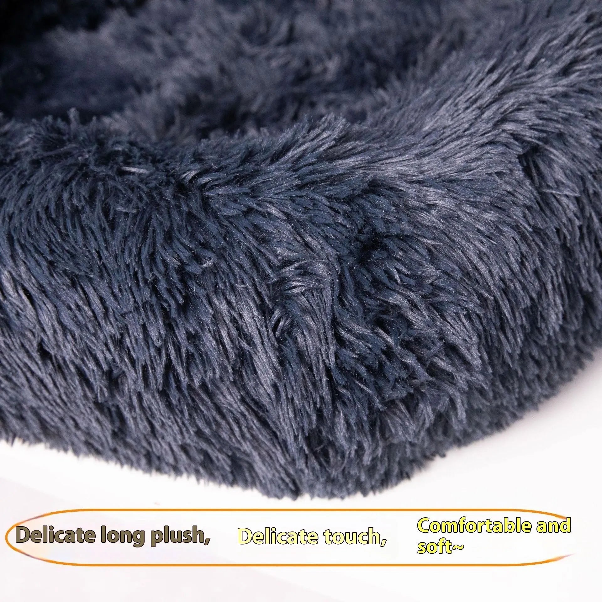 Dark grey thick cloth pet mat placed on a car seat, showing its size and texture for vehicle travel.