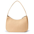 Retro-style waterproof shoulder bag in PU material with adjustable strap
