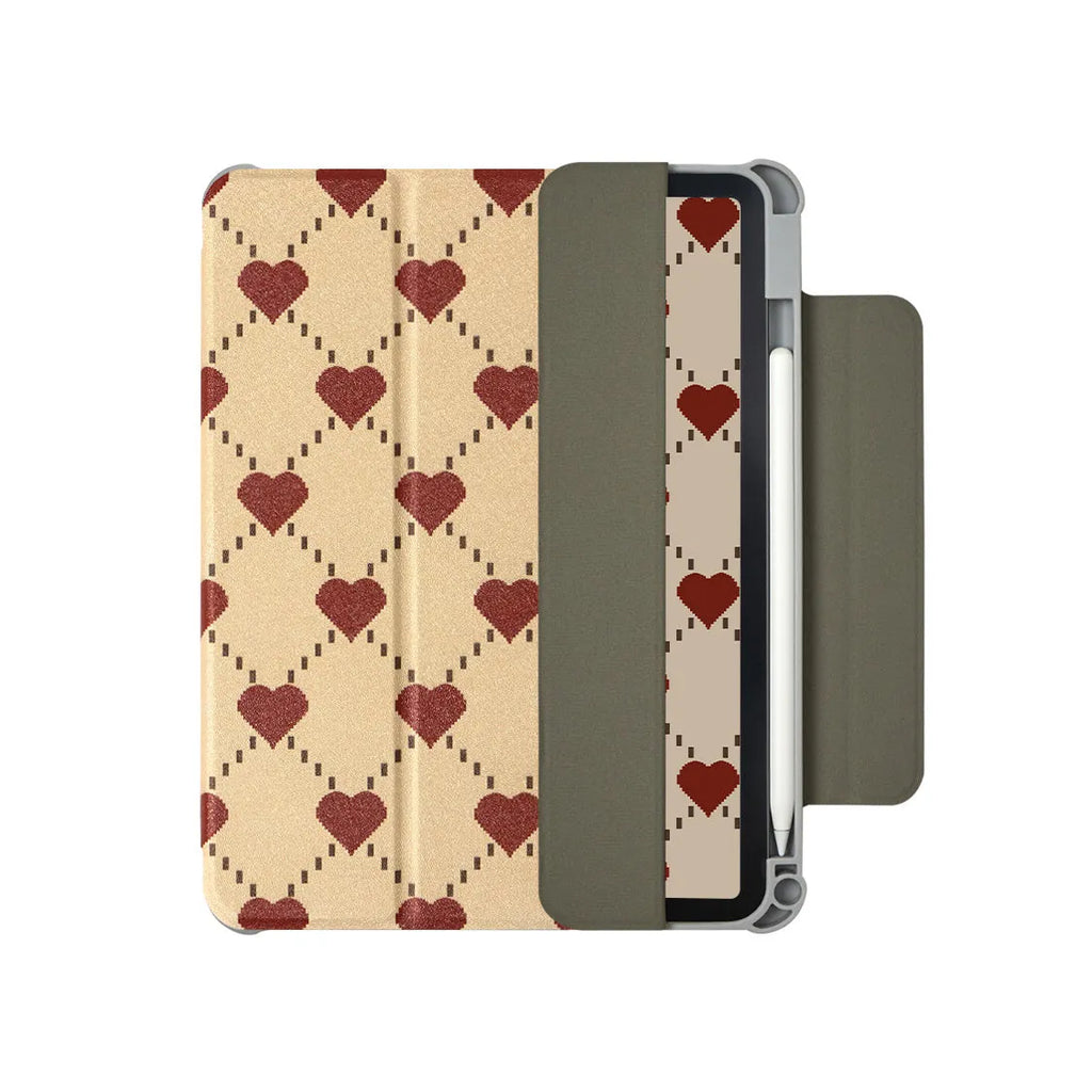 Double-sided magnetic suction flat plate protective shell for iPad Air 4 and iPad Air 5 tablet.