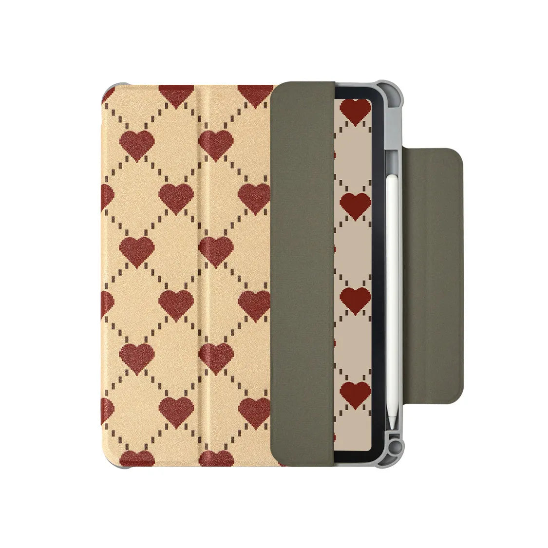 Double-sided magnetic suction flat plate protective shell for iPad Air 4 and iPad Air 5 tablet.