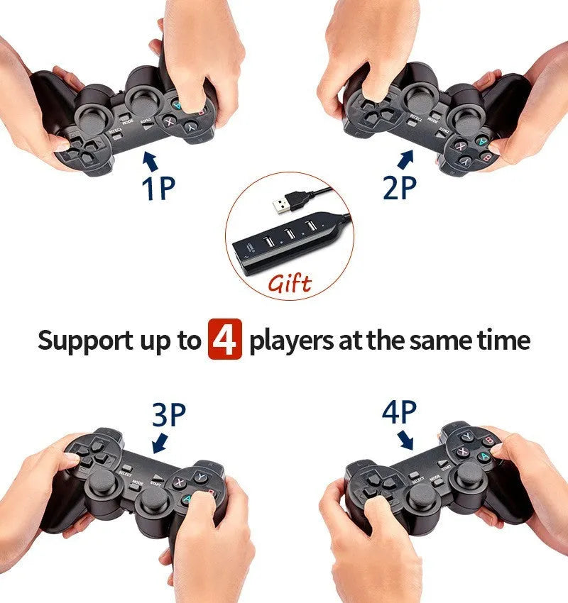 Super ConsoleX wired USB game controller in SNES handle design with traditional gamepad layout