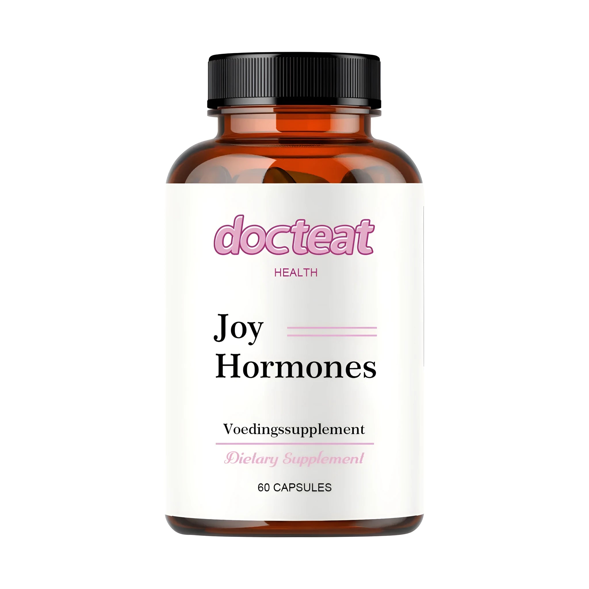 Bottle of 60 evening primrose oil dietary supplement capsules with asparagus and seaweed extracts.