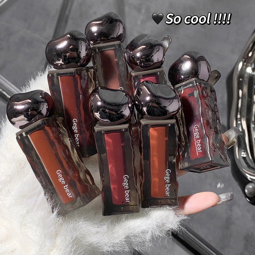 Glacier Lava Lip Lacquer water light mirror makeup lip gloss with seven colour options