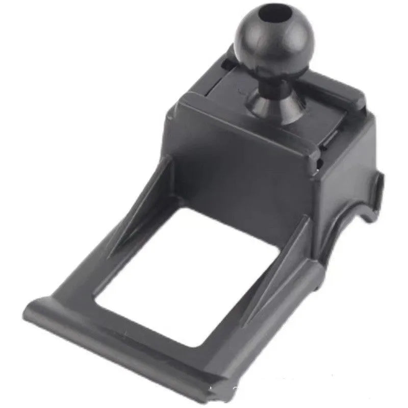Goodway dashboard mobile phone holder with 360-degree rotating bracket on a car dashboard.