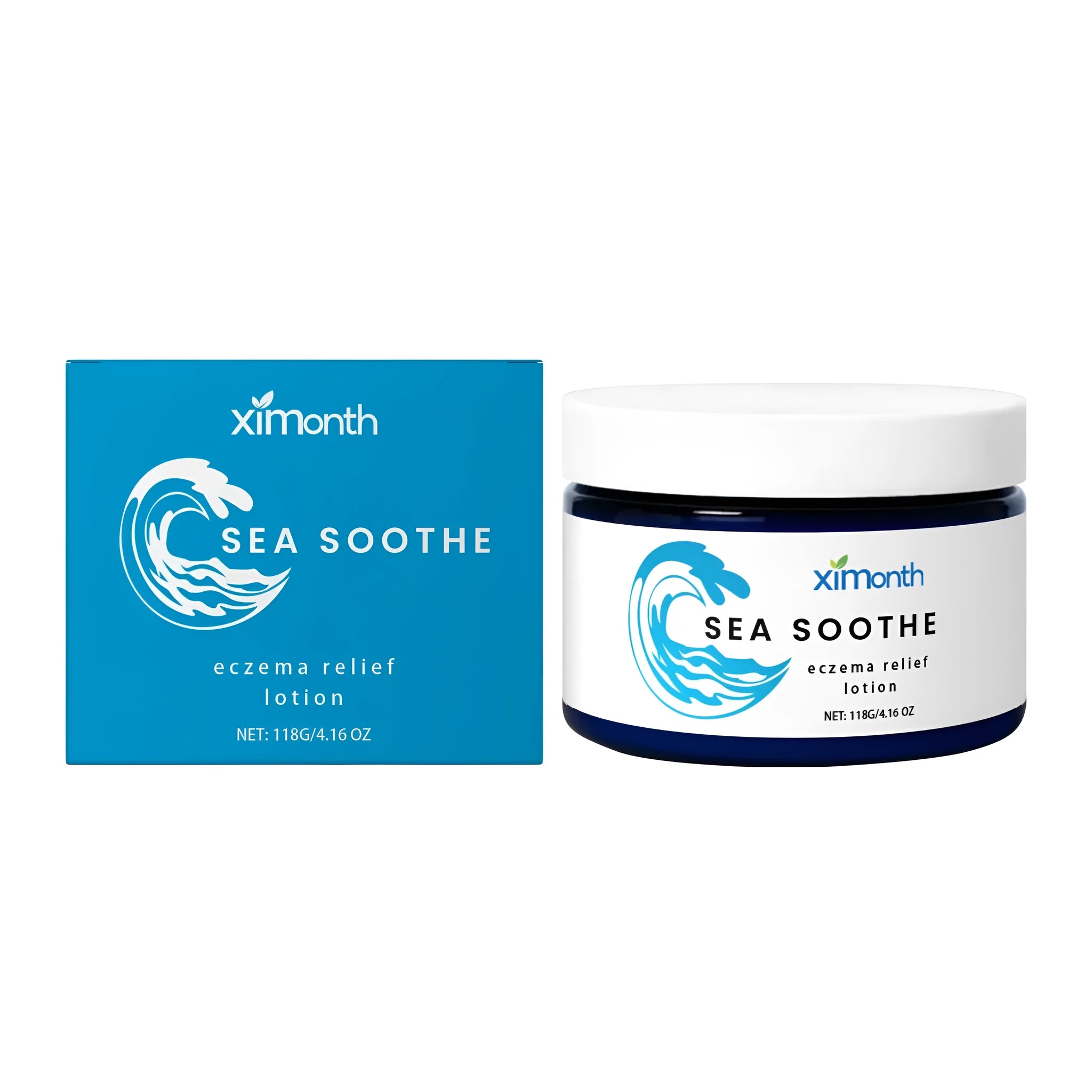 A 118g tube or jar of barrier repair cream containing mint leaves and shea butter.