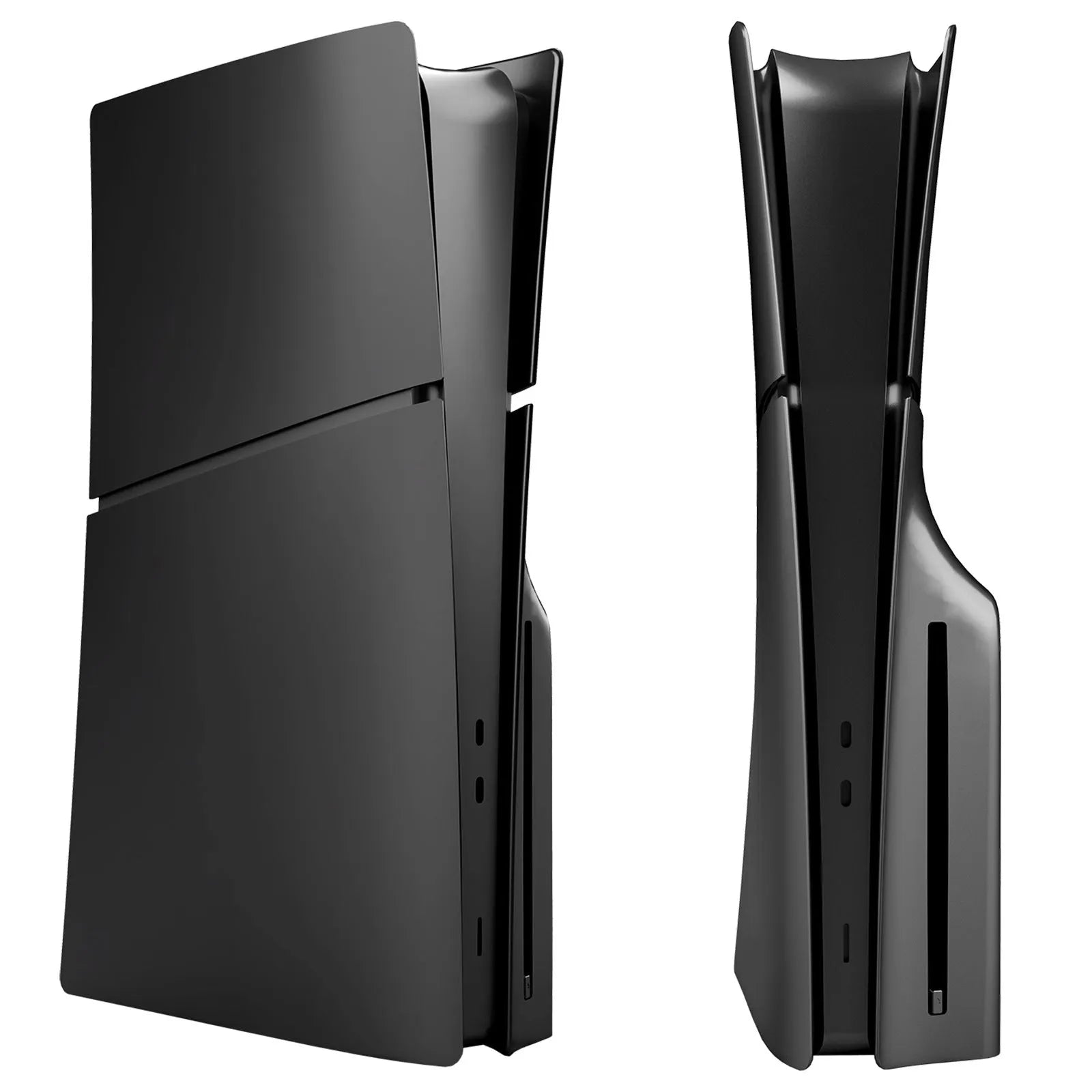 PS5 Slim replacement shell in ABS plastic, shown in Digital Cobalt Crystal Blue colour.