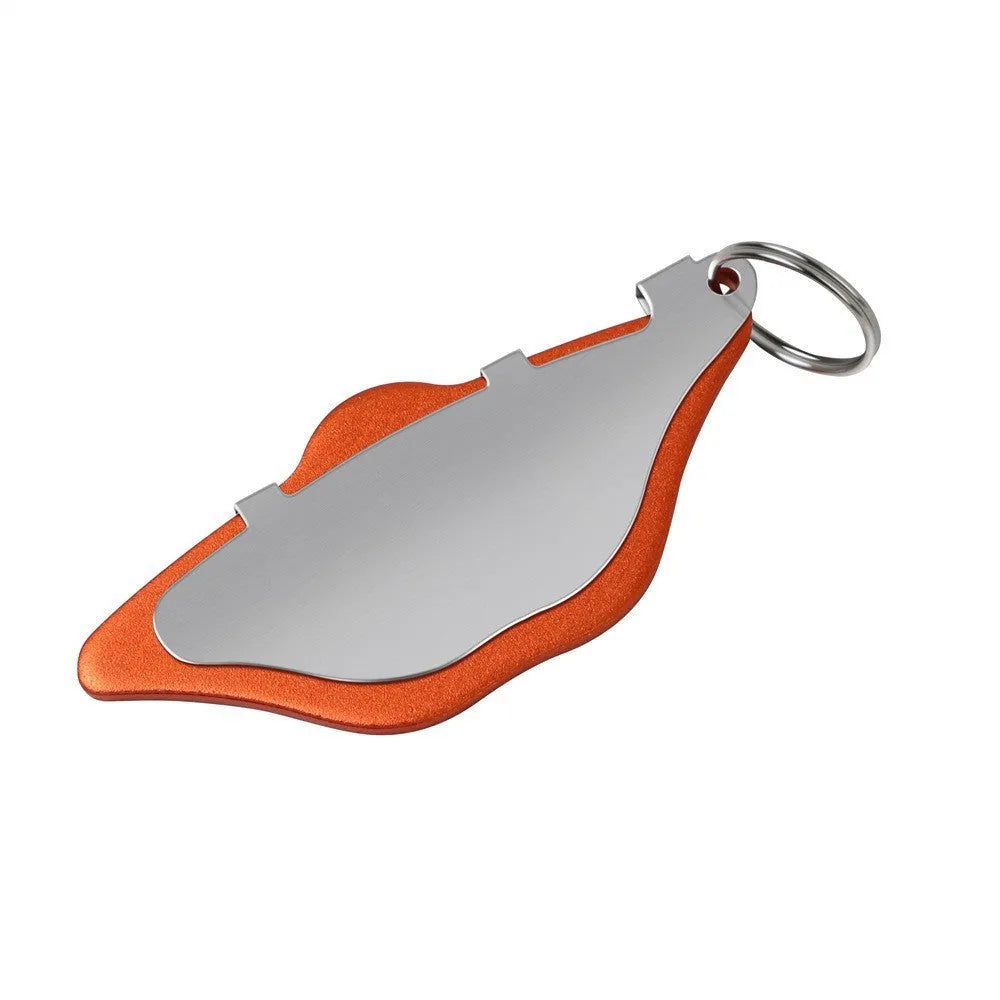 Mountain bike disc brake pads with adjustment flap in black and orange options
