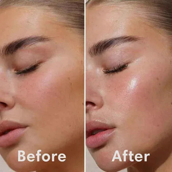 Collagen night mask in 75ml bottle with application brush for skin firming and hydration