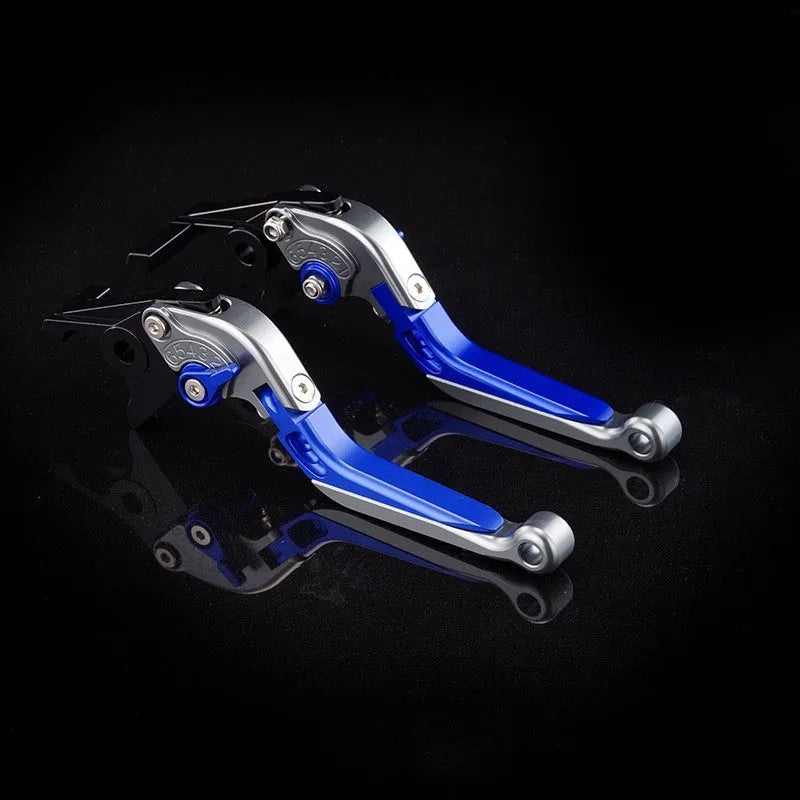 Bicycle horn handle clutch lever with adjustable length mechanism in multiple colour finishes