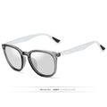 Men's and Women's Polarized UV-proof Sunglasses with plastic frame, point rivets, and multiple colour options for sun protection