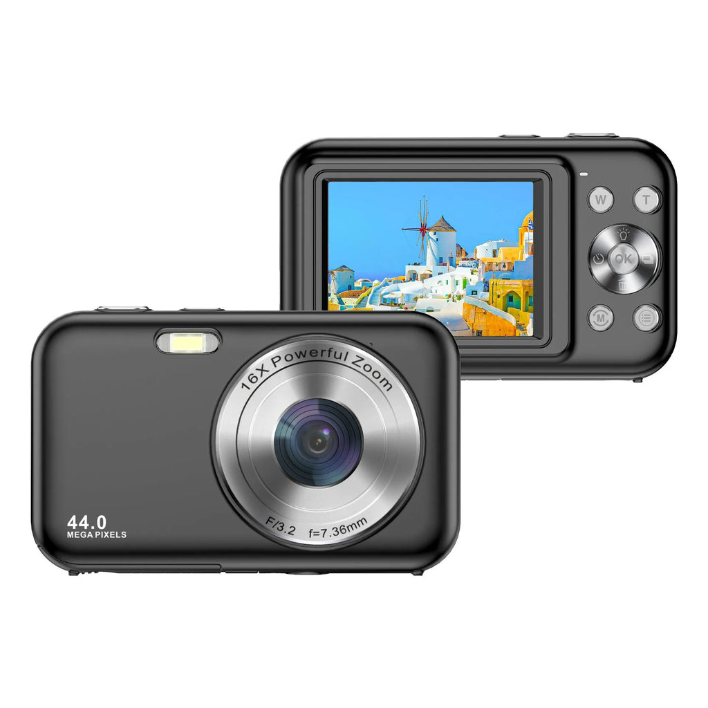 Children's digital camera with 2.4 inch screen in multiple colour options