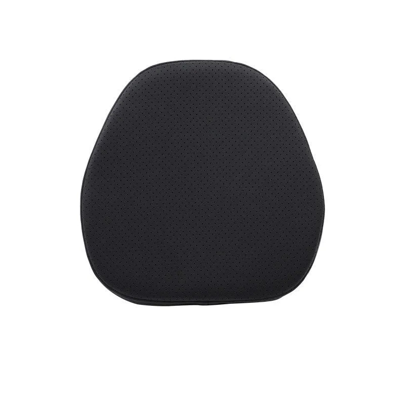 Volvo car seat headrest, neck pillow and lumbar support cushions in minimalist style with synthetic fibre filling