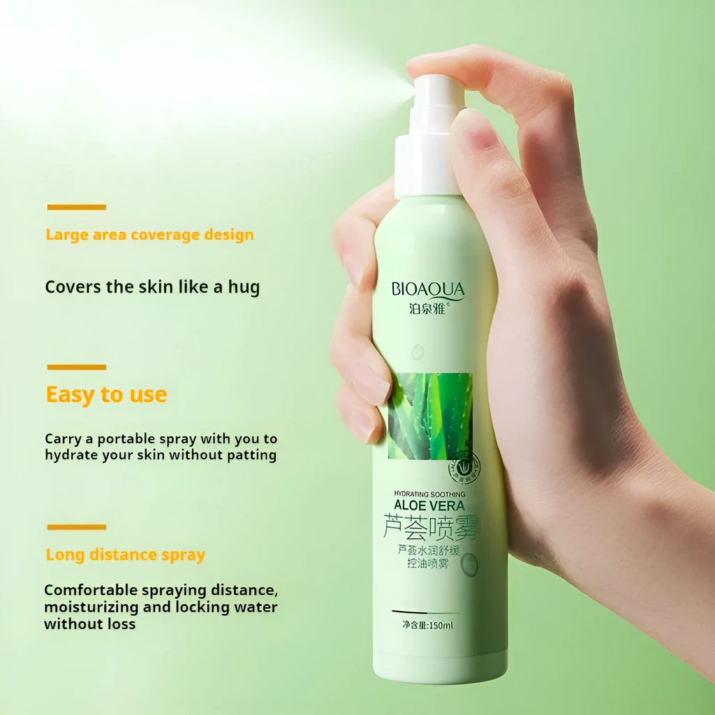 150ml fine nebulised moisturising toner spray bottle with spray mechanism