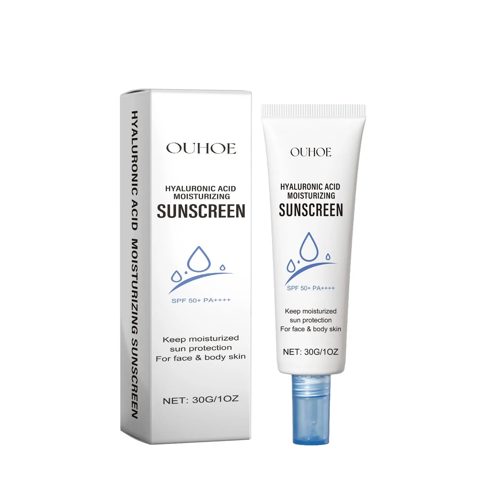 30g moisturising protective lotion with UV isolation for body care