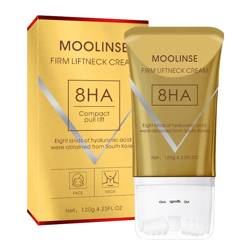 120ml container of neck lifting and firming massage cream for universal skin types