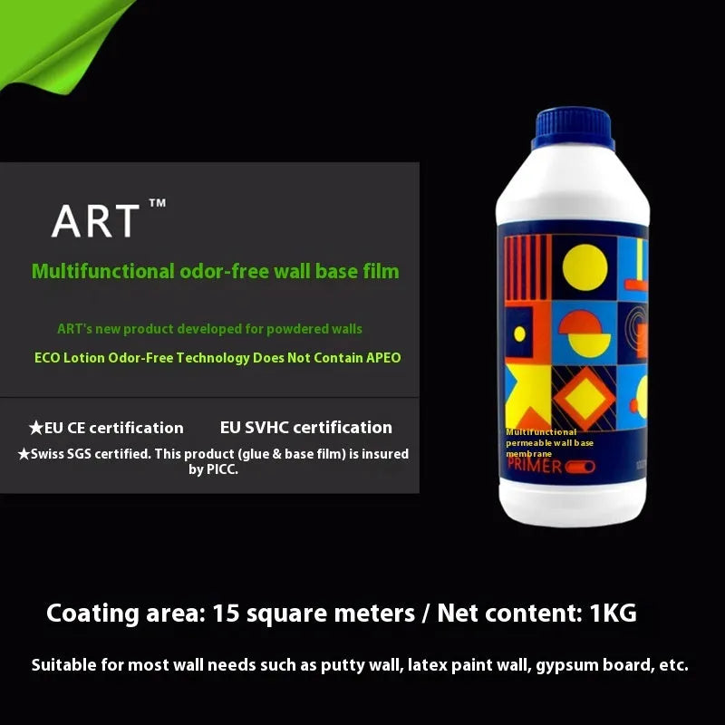 Three rolls of Glutinous Rice Glue E, a formaldehyde-free wallpaper adhesive