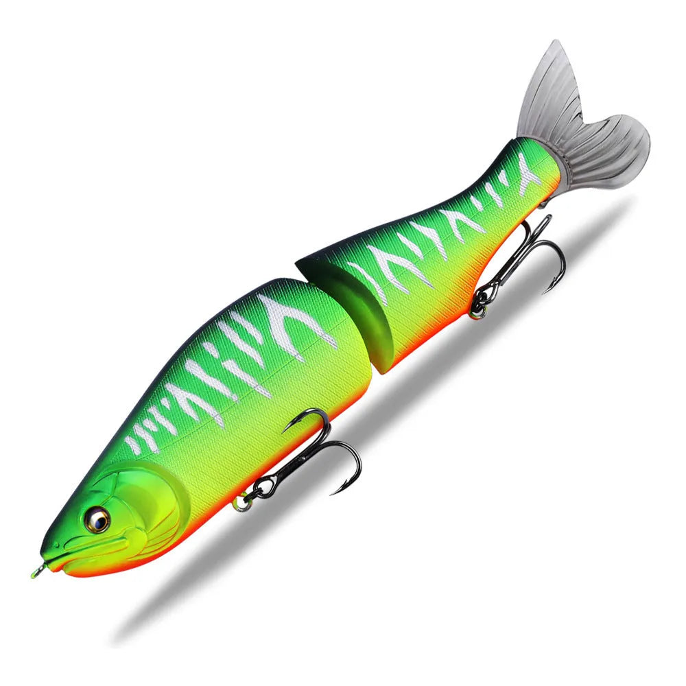 185mm plastic fishing lure for bass fishing available in 15 colour options
