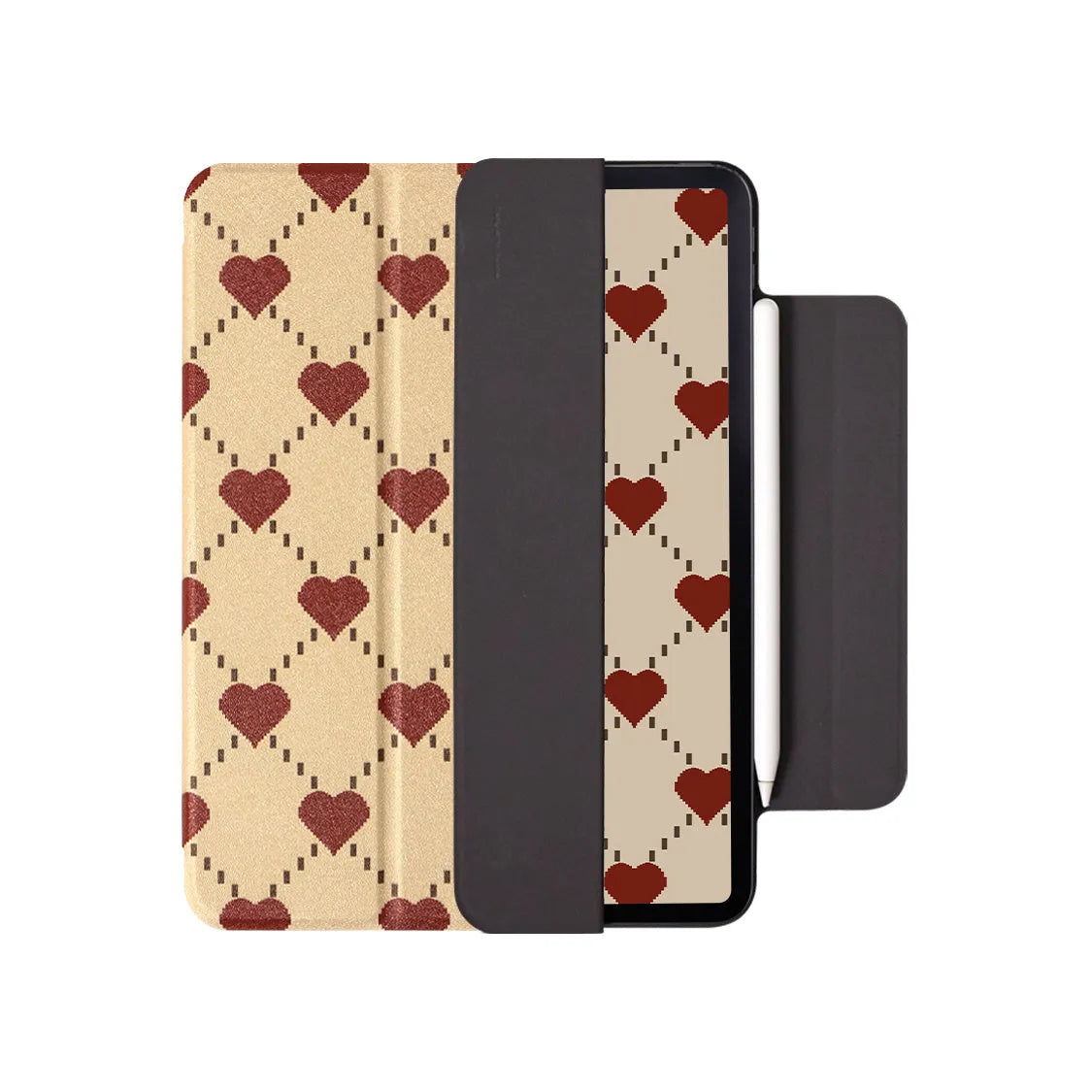 Double-sided magnetic suction flat plate protective shell for iPad Air 4 and iPad Air 5 tablet.