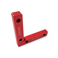 Aluminium alloy woodworking right angle fixture positioning block for jigsaw clamping