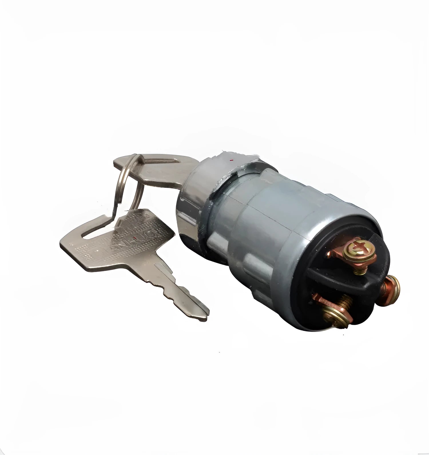 Copper automotive ignition switch with key for trucks and forklifts