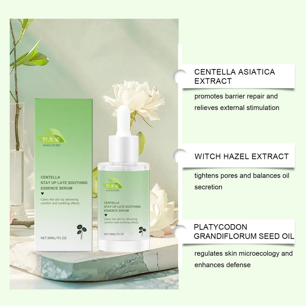 30 ml bottle of Centella Asiatica Sopping Solution facial toner liquid
