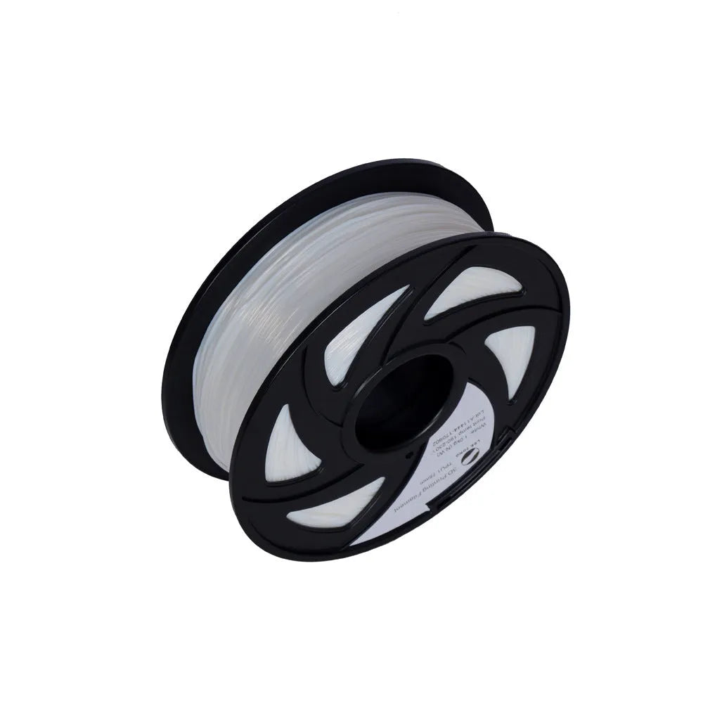 Black TPU filament spool for flexible 3D printing pen consumables