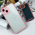 Soft TPU glow-in-the-dark Christmas phone case for iPhone showing blue colour variant on iPhone 14 Pro Max
