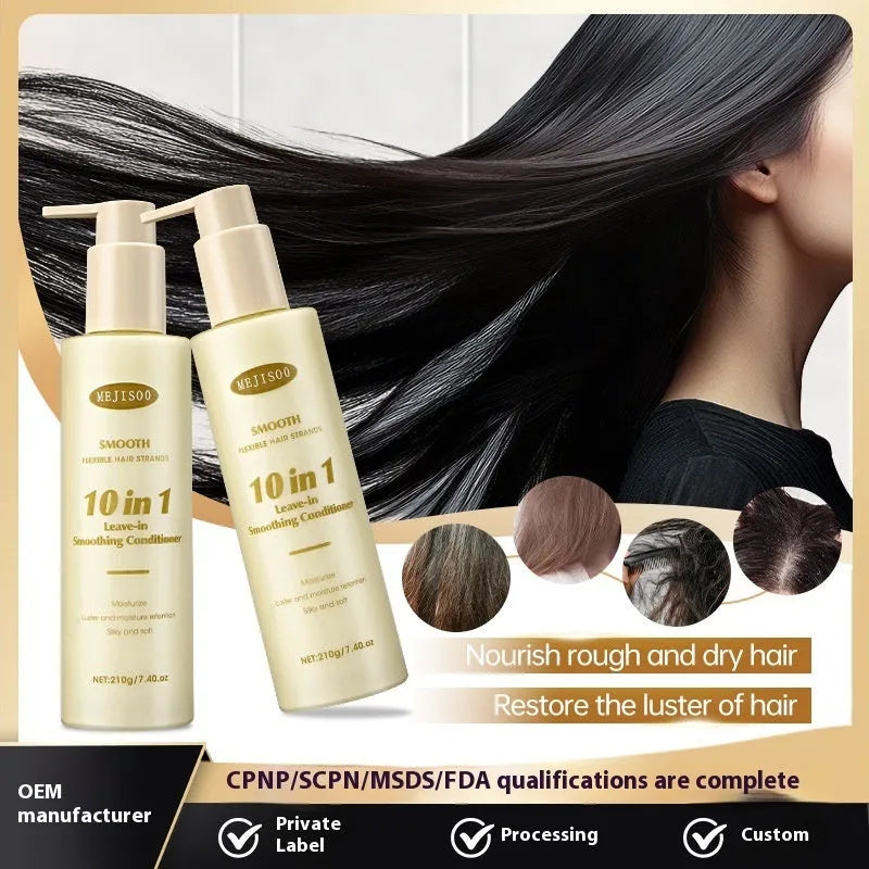 210g wash-free soft hair conditioner bottle for women's moisturising anti-hair loss treatment
