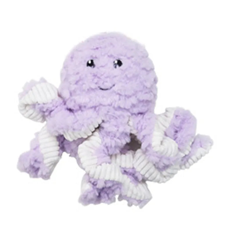 Plush caterpillar fabric squeaky dog toy in animal shapes for small and large dogs