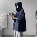 Men's hooded short sleeve t-shirt in polyester fabric for summer casual wear