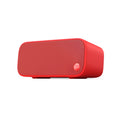 Wi-Fi smart speaker with AI assistant in blue plastic bookshelf design