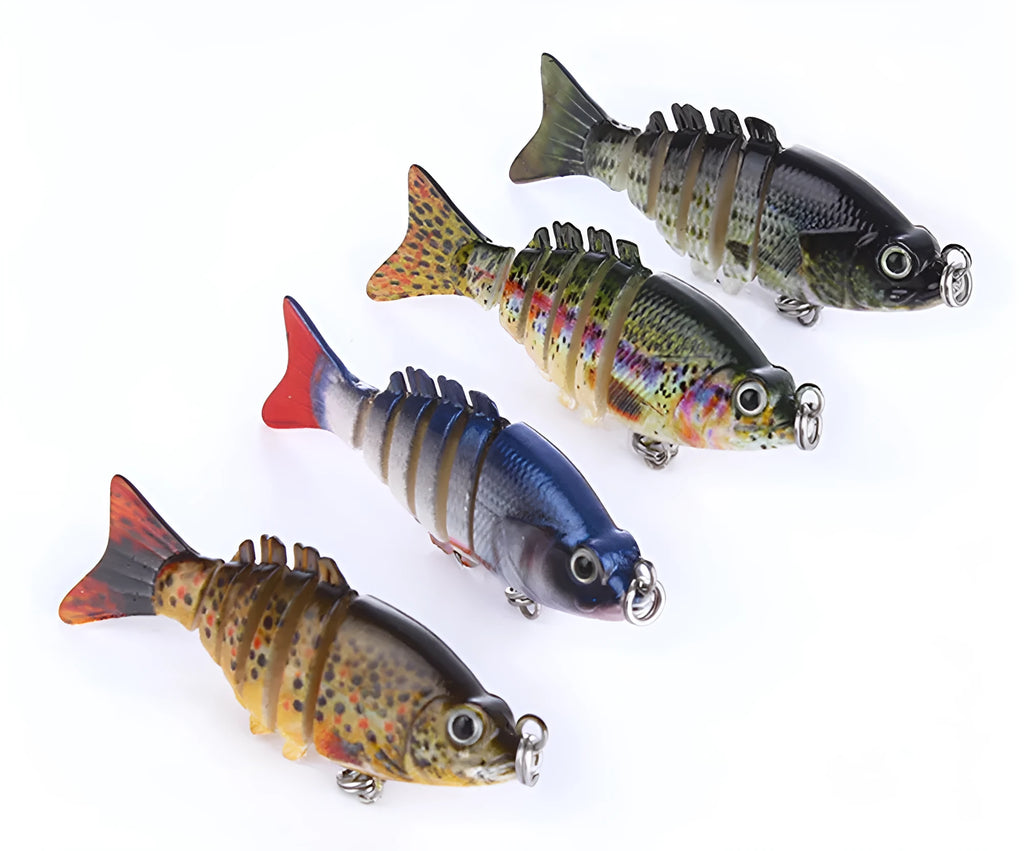 Small knotty bait 5cm 3g hard fishing lure in ABS plastic bionic design style A