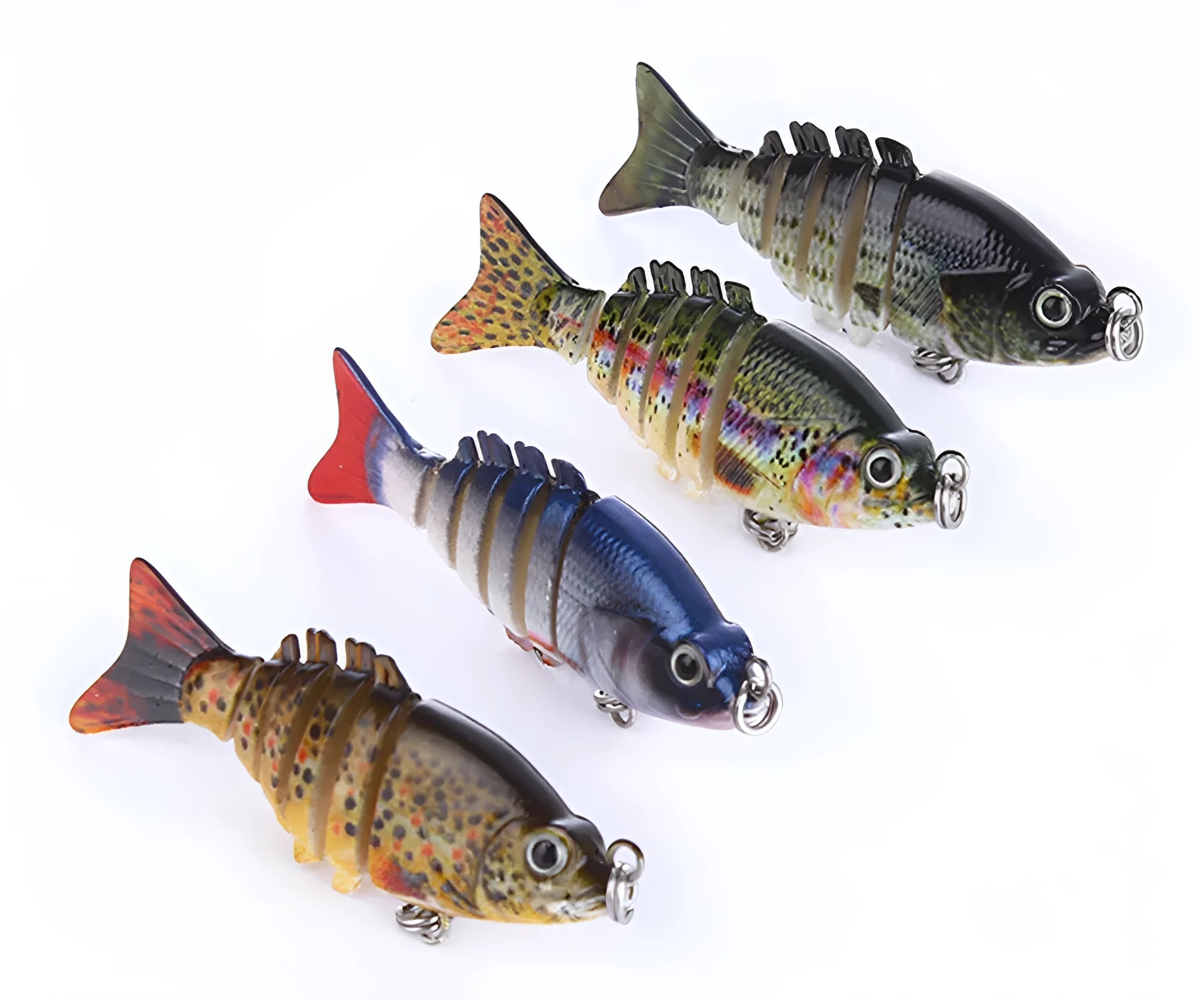 Small knotty bait 5cm 3g hard fishing lure in ABS plastic bionic design style A