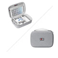 Black and grey EVA digital storage bags showing hand bag shape with carrying handle